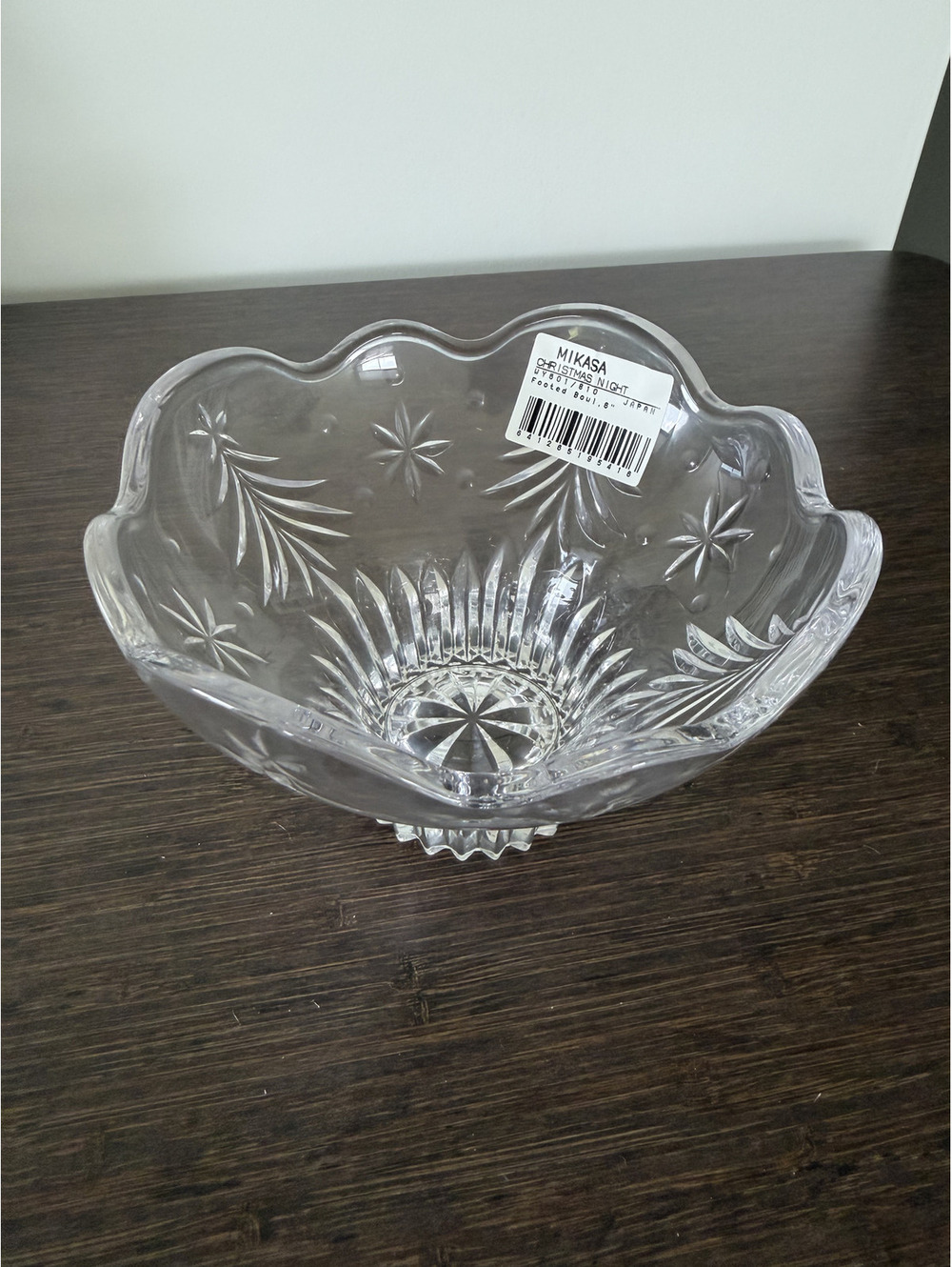 Mikasa Christmas Night 6" Footed Bowl